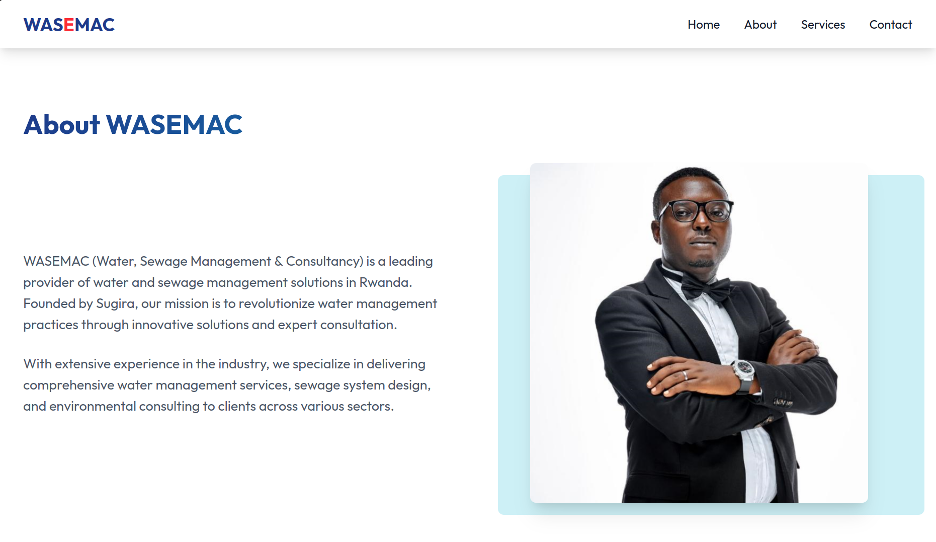 Wasemac about page